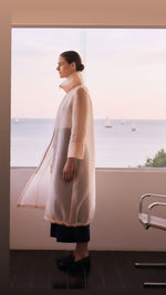 Load image into Gallery viewer, LA LONGUE SILK ORGANZA NAVIGATION JACKET
