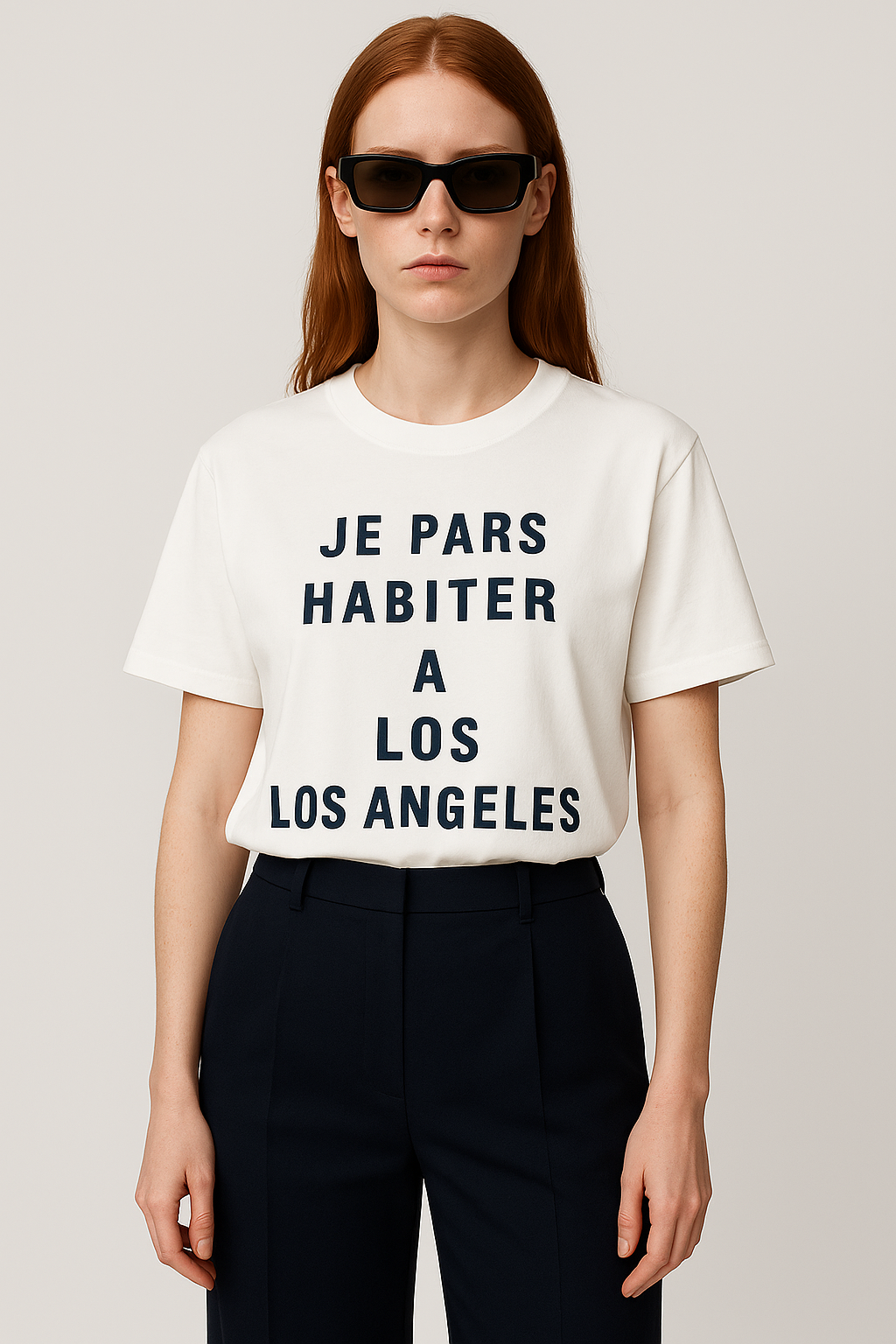 MEN'S CREW NECK JE PARS HABITER A LOS ANGELES T