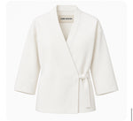 Load image into Gallery viewer, THE JUDO JACKET IN WHITE COTTON DENIM
