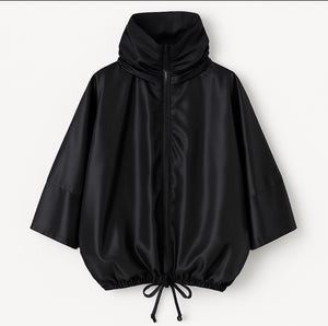 THE NAVIGATION JACKET IN SILK WOOL