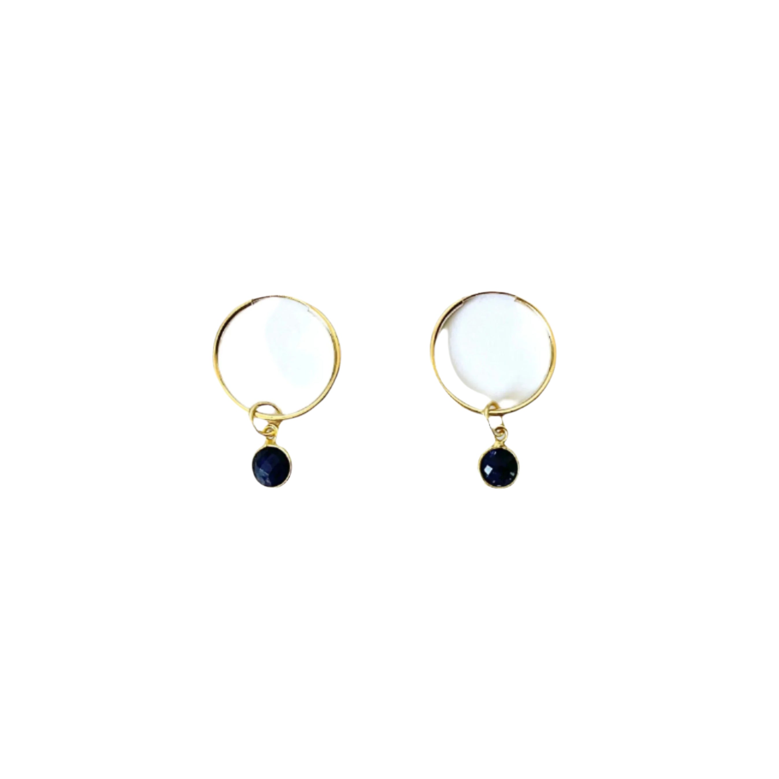 SAPPHIRE DRIP EARRINGS