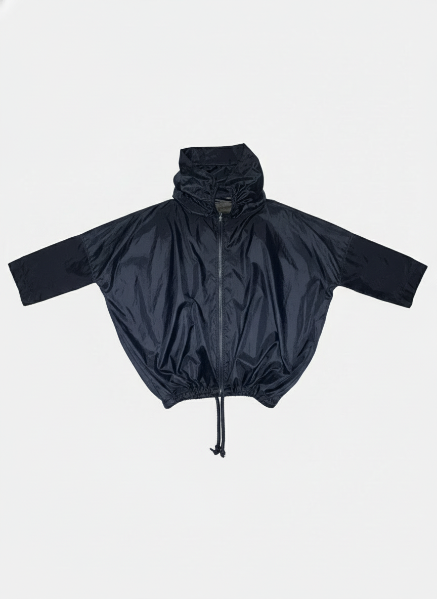 Black Navigation Jacket Flat Lay - Matching Your Design