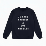 Load image into Gallery viewer, JE PARS HABITER A LOS ANGELES SWEATSHIRT EMBRODERED ANNIVERSARY EDITION
