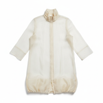 Load image into Gallery viewer, Ecru Long Navigation Jacket Flat
