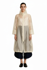 Load image into Gallery viewer, Ecru Organza Navigation Jacket - Color Change Only
