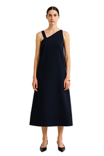 Load image into Gallery viewer, LONG SAIL DRESS IN SILK WOOL
