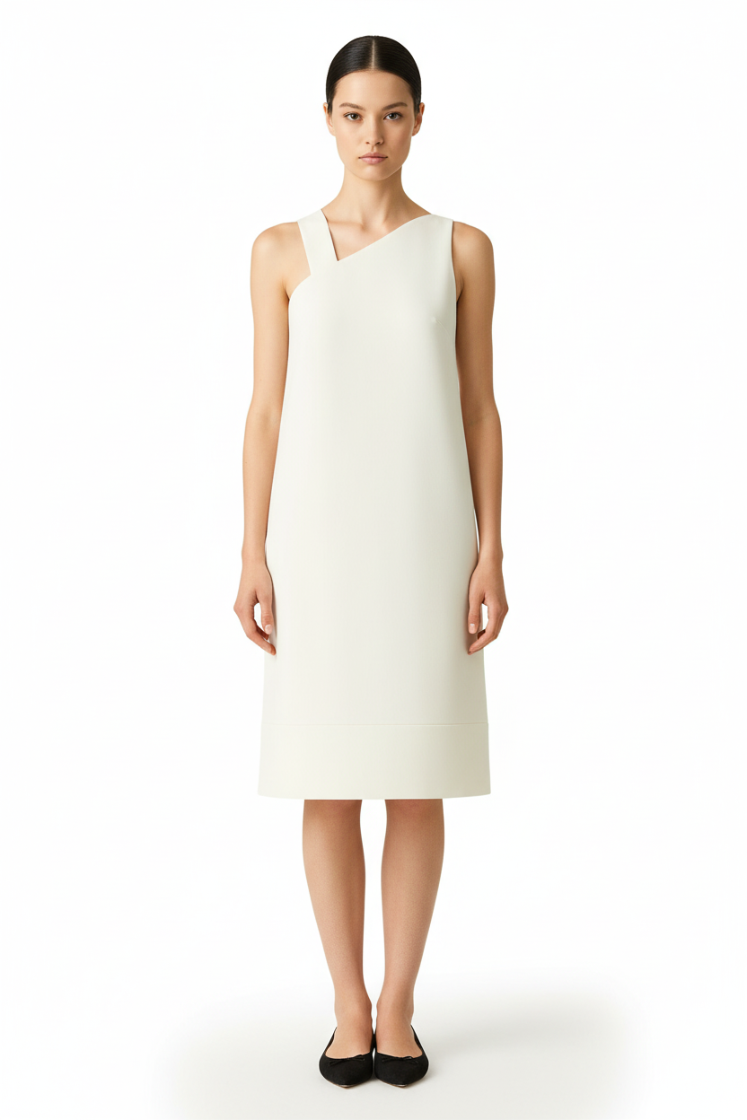 Ivory Dress - Jil Sander Aesthetic
