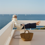 Load image into Gallery viewer, Medium Coyote AEKI Bag - Seated Terrace Editorial
