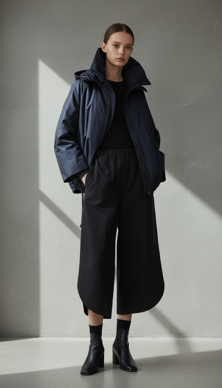 Navigation Jacket + Gabo Pants Styled Look
