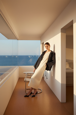 Load image into Gallery viewer, Navigation Jacket + Sail Dress - French Editorial
