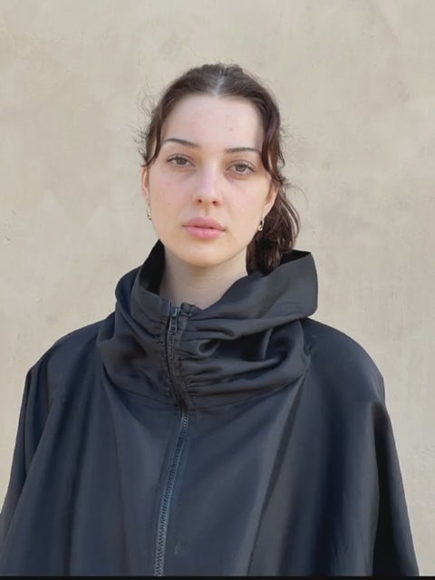 THE NAVIGATION JACKET IN SILK WOOL