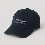 Load and play video in Gallery viewer, JE PARS HABITER A LOS ANGELES ANNIVERSARY CAP - NAVY
