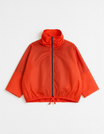 Load image into Gallery viewer, Red-orange jacket - blue zipper
