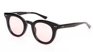 NATIVE SONS - MERRIMACK SUN in Black w/ Wine Lenses